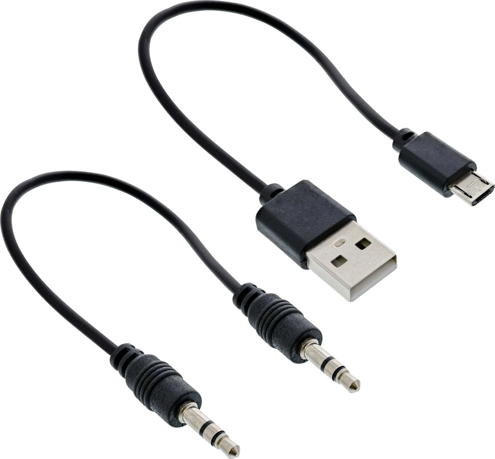 InLine adapterio papildomi USB ir 3.5mm garso laidai