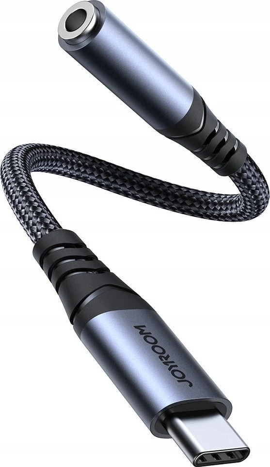 Garso adapteris Joyroom SY-C01 Type-C iki 3.5 mm (juodas)