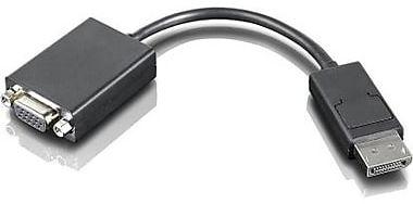 Adapteris AV Lenovo DisplayPort - D-Sub (VGA) juoda (45J9523)