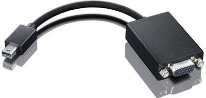 Lenovo Mini DisplayPort į VGA adapteris, juodas
