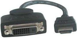 Adapteris - LINDY DVI-D M/F į HDMI M, 0,2 m, Juodas
