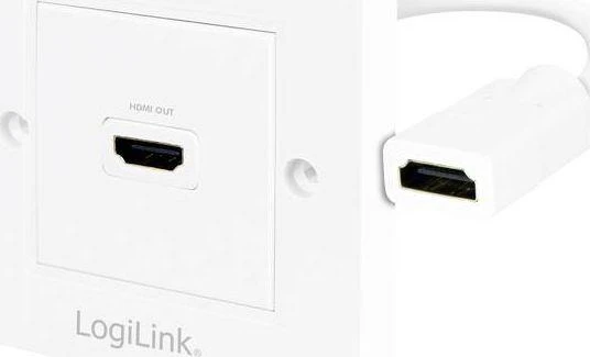 AV LogiLink HDMI adapteris – HDMI baltas (AH0014)