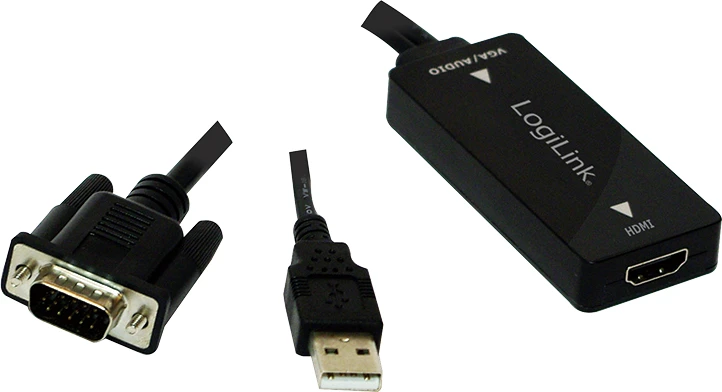 LOGILINK CV0060 LOGILINK - VGA su garso ir HDMI keitikliu