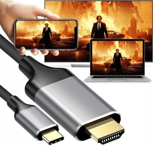 Ltc Kabelis adapter USB-C - HDMI 4K 2K 60Hz 2m
