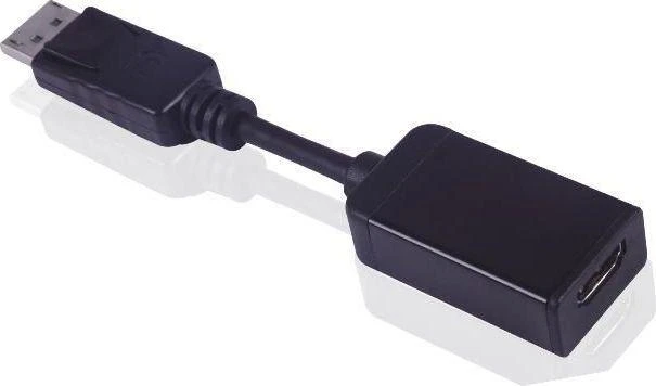 Juodas DisplayPort į HDMI adapteris