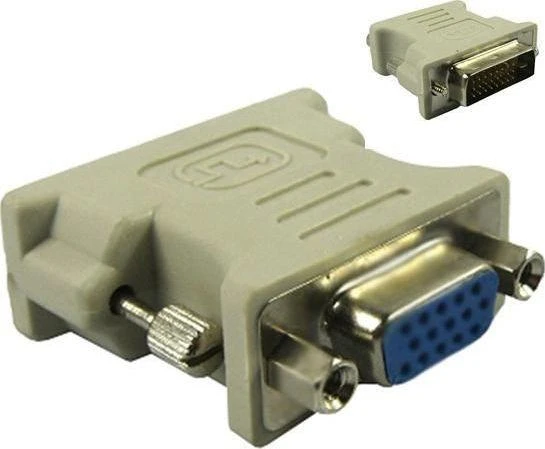 DVI-D į VGA adapteris su fiksavimo varžtais