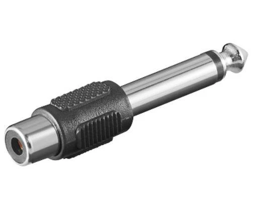 6,3 mm į RCA audio adapteris