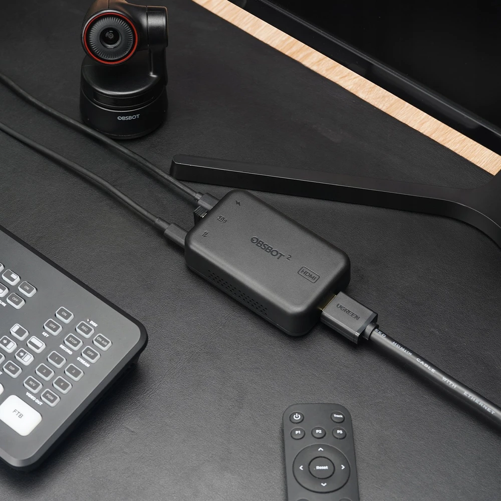 OBSBOT UVC į HDMI adapteris su kabeliais