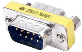 Adapteris AV Pareja DB9M/DB9M gender
