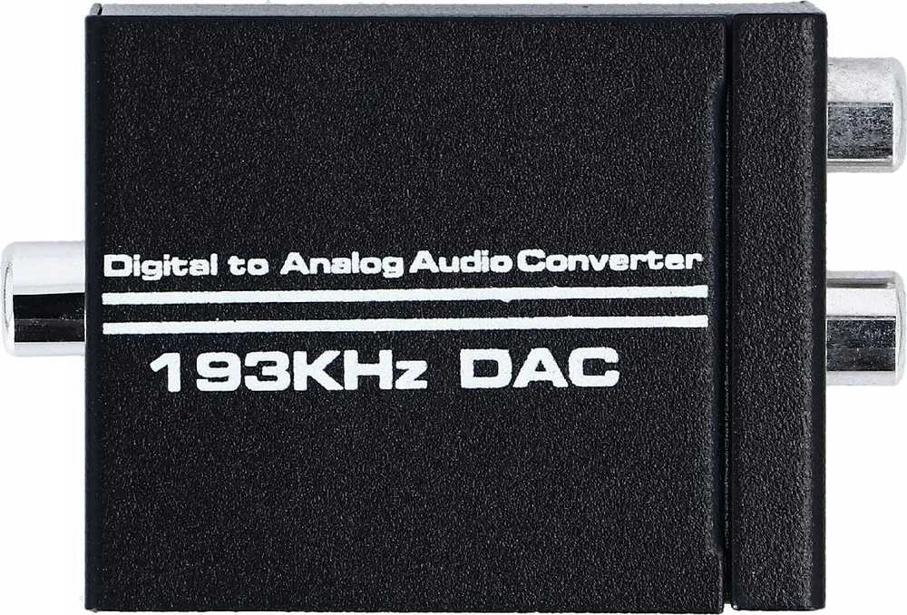 Juodas 192KHz DAC skaitmeninio garso konverteris