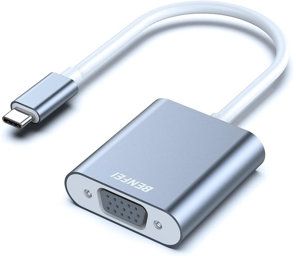 BENFEI adapteris USB C į VGA pilkas