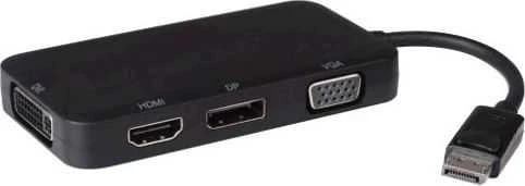 PremiumCord adapteris su 4 skirtingomis vaizdo jungtimis