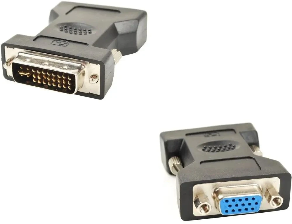 Adapteris AV PremiumCord PremiumCord KPDVA-1 przejściówka do kabli DVI-I VGA Juodas
