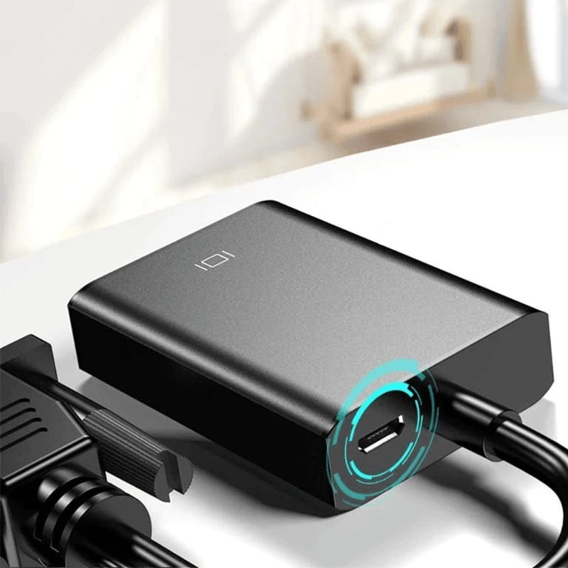 Retoo VGA+garso į HDMI signalo adapteris