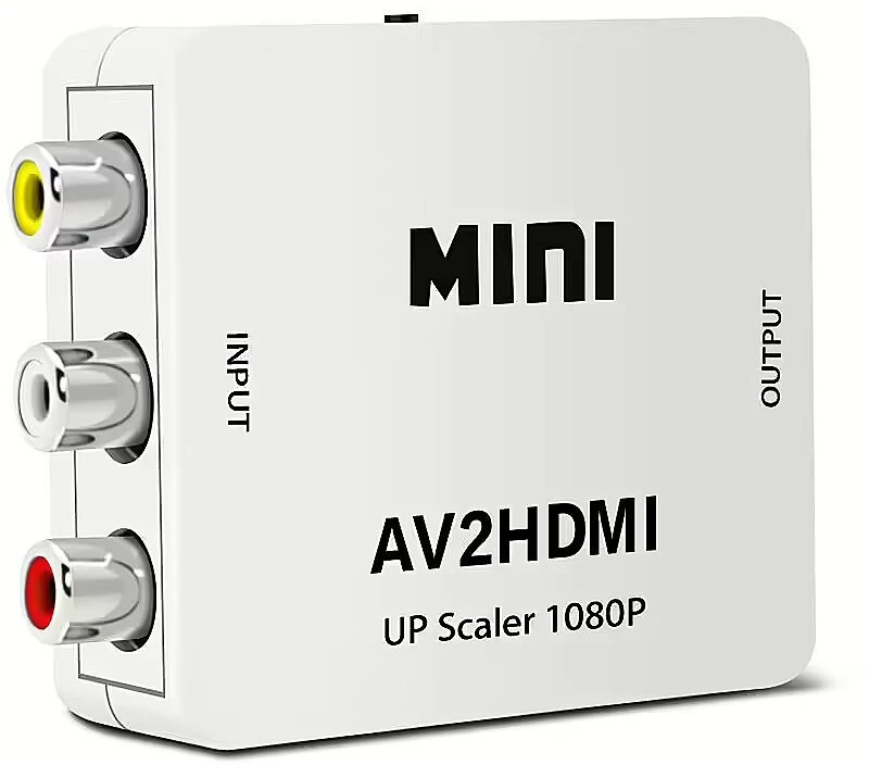 „RoGer“ adapteris RCA į HDMI signalo perdavimui (+garsas) Baltas