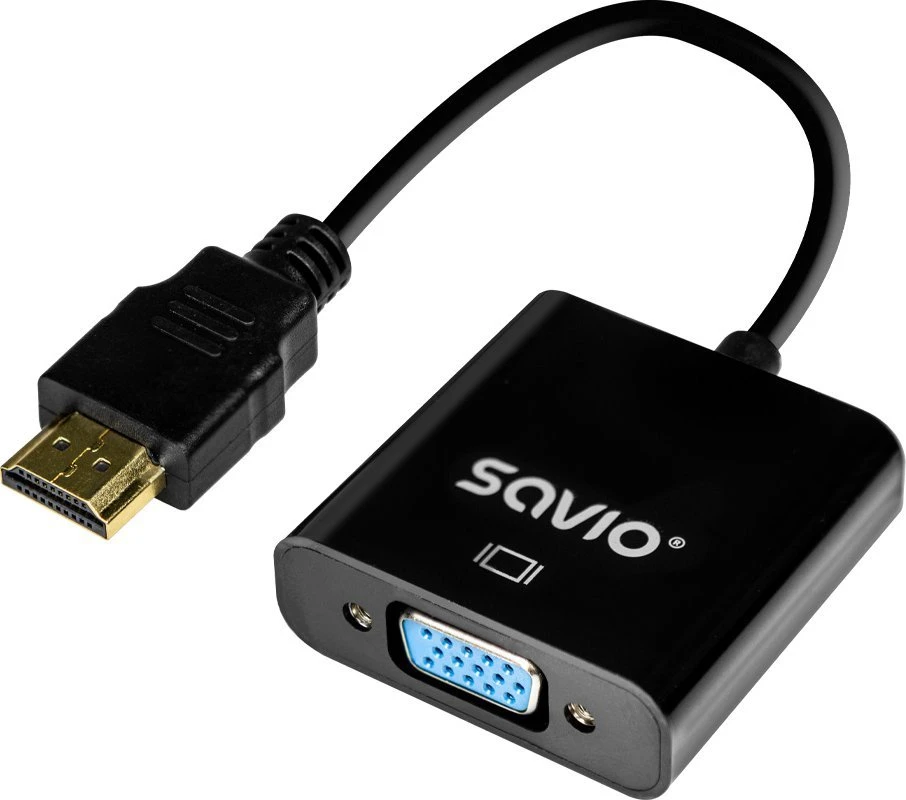 Savio Adapteris HDMI-VGA AK-75