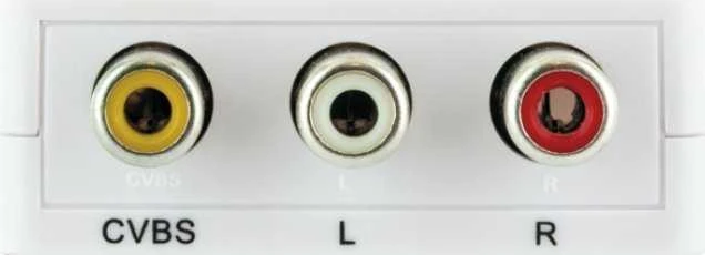 Adapteris AV Schwaiger Schwaiger 3 x CINCH lizdas -> 1 x HDMI lizdas, Full HD 1080p