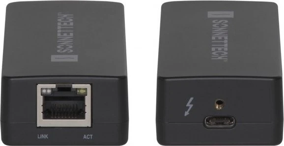 Adapteris AV Sonnet Sonnet Thunderbolt AVB Gigabit Ethernet Adapteris for Macs (juodas, 50cm)
