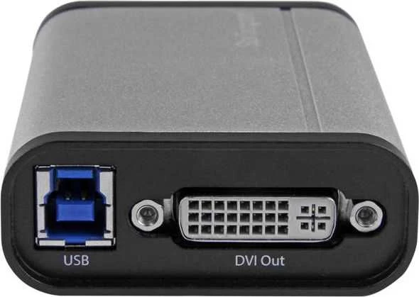 Adapteris AV StarTech DVI-I - DVI-I sidabrinė (USB32DVCAPRO)