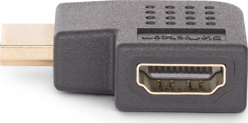 StarTech RIGHT ANGLE HDMI ADAPTER M/F/90-DEGREE/HDMI 2.0/4K 60HZ