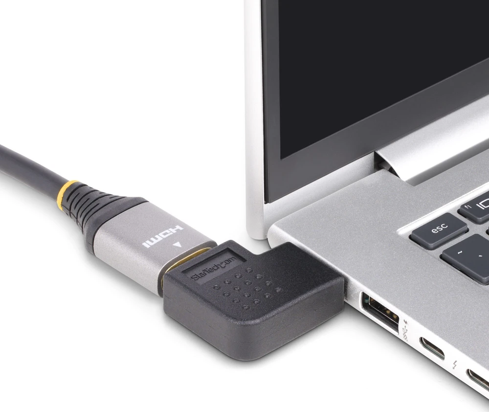 StarTech RIGHT ANGLE HDMI ADAPTER M/F/90-DEGREE/HDMI 2.0/4K 60HZ