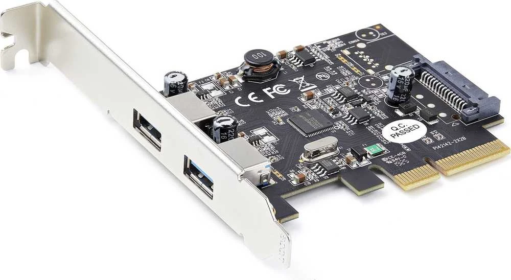 PCI kortelė Startech PEXUSB312A3