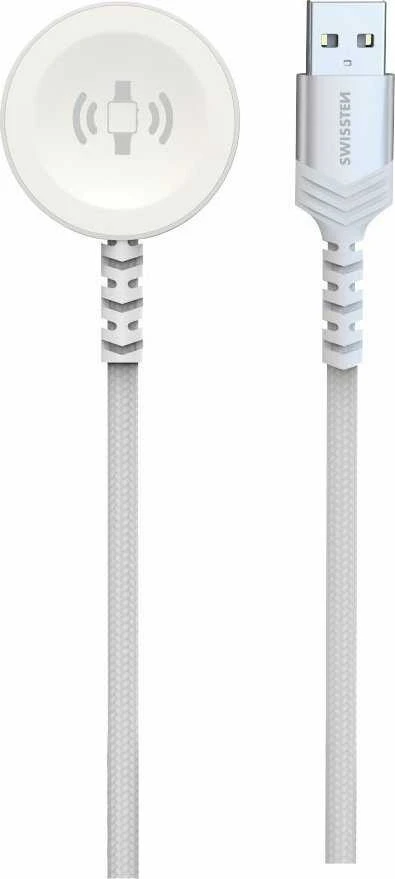 Swissten pintas belaidis magnetinis įkroviklis, skirtas Apple Watch 1,2 m