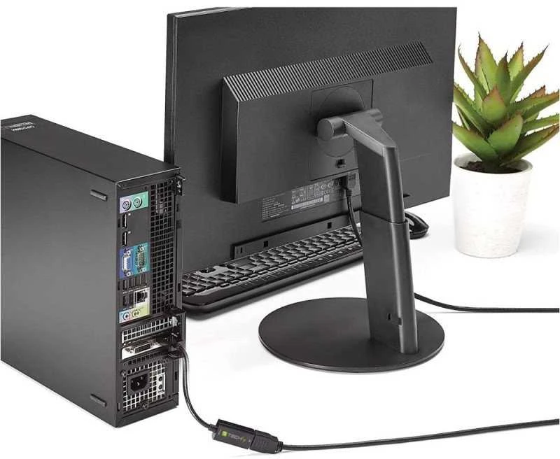 TECHLY Active DisplayPort 1.4 to HDMI 8K Adapteris Juodas