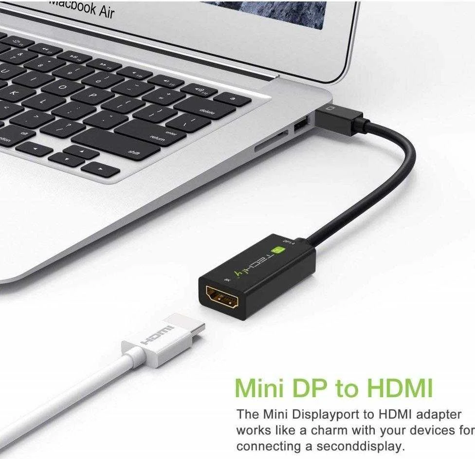 TECHLY Active Mini DisplayPort Thunderbolt 1.4 / HDMI 8K Adapteris Juodas