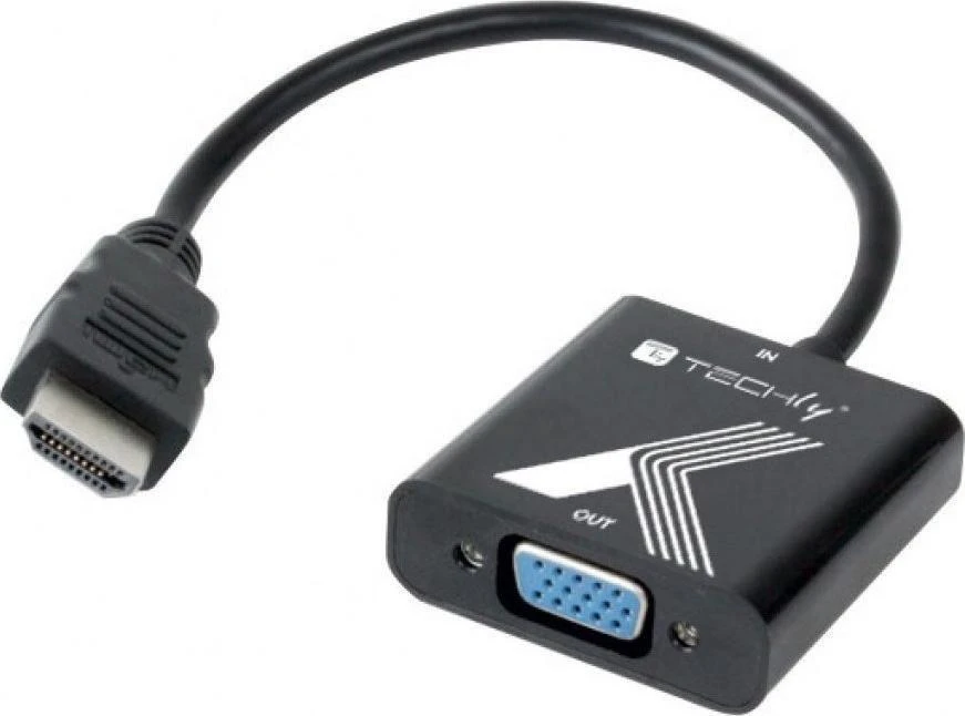 Techly HDMI į VGA adapteris su kabeliu