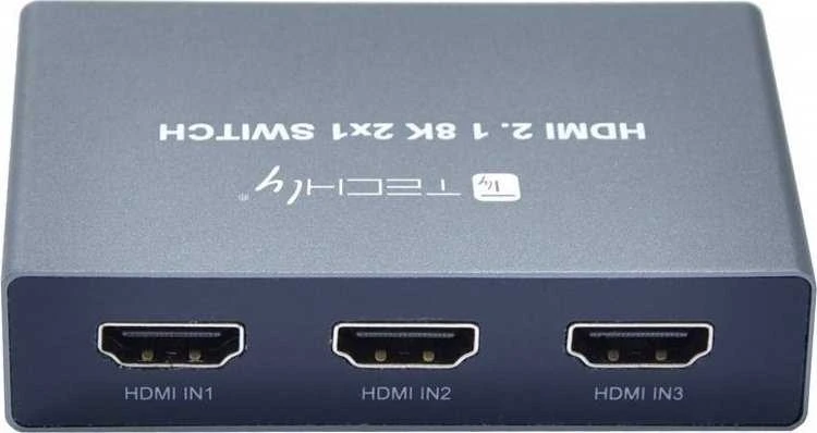 TECHLY 3x1 HDMI 2.1 8K jungiklis