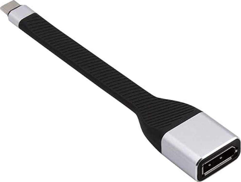„Techly“ AV adapterio C tipo į DisplayPort/F tipo lankstusis adapteris