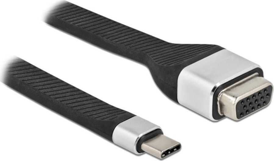 Adapteris AV Techly Techly Typ C auf VGA Buchse Flex Adapteris