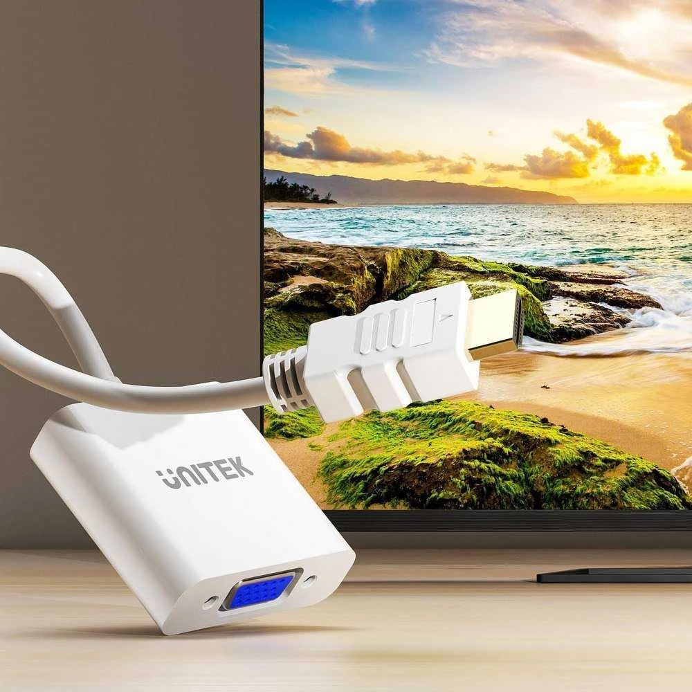 HDMI Adapteris - UNITEK Full HD 60Hz Vyr./Mot. Baltas