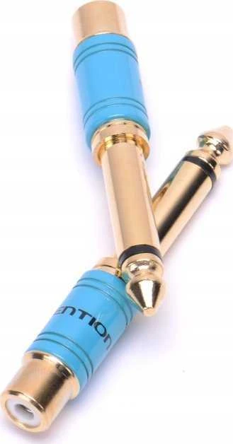Vention audio adapteris 6.35mm - RCA - Mėlynas