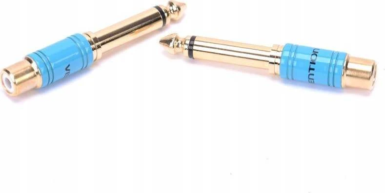 Vention audio adapteris 6.35mm - RCA - Mėlynas