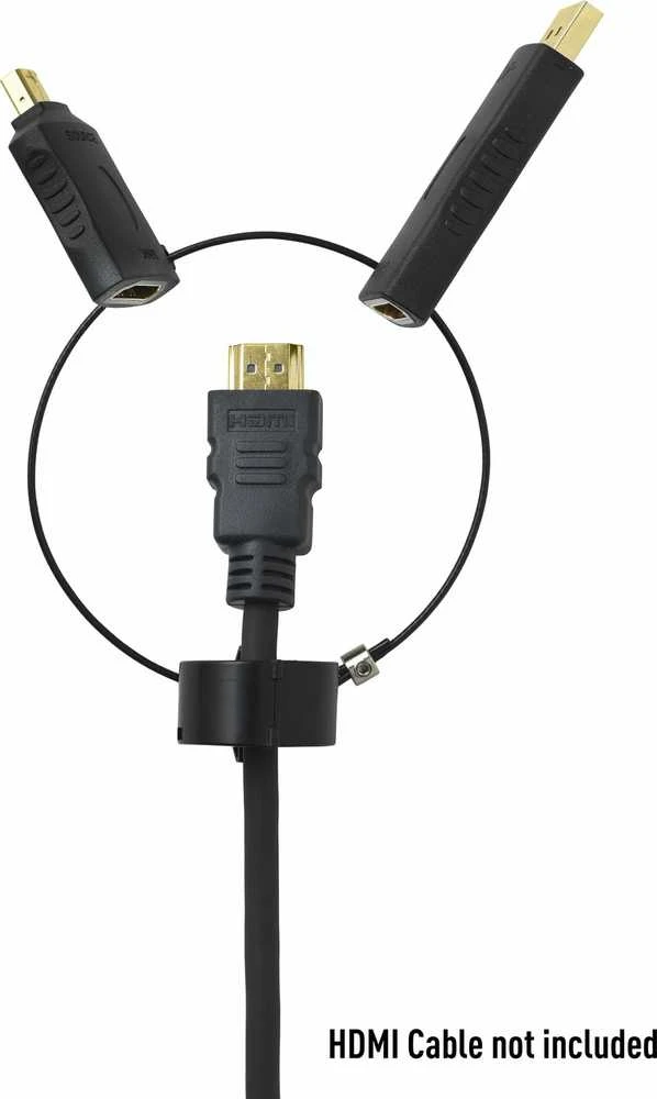 AV adapteris VivoLink Rodyti Uostas - HDMI juodas (PROADBUR1)