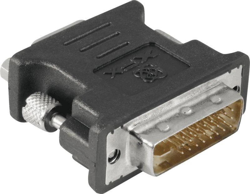 Adapteris AV XFX DVI-I - D-Sub (VGA) juoda (MA-AP01-DV1K)