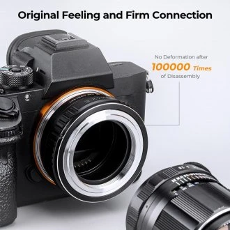 Objektyvas Adapteris - K&F Concept M42 į Sony E Bajonetą, Bronzos Aliuminis