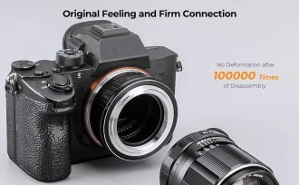 Objektyvas Adapteris - K&F Concept M42 į Sony E Bajonetą, Bronzos Aliuminis