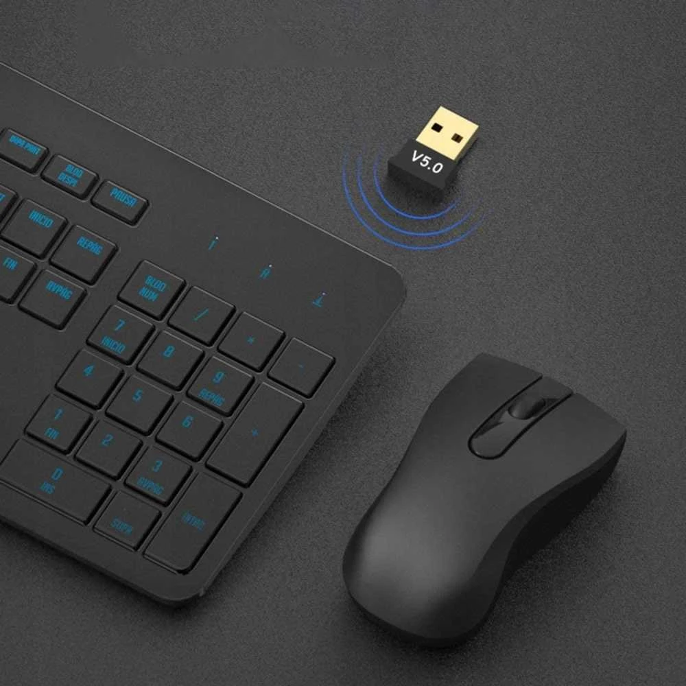 C-TECH Bluetooth adapteris BTD-01, v 5.0, USB mini raktas