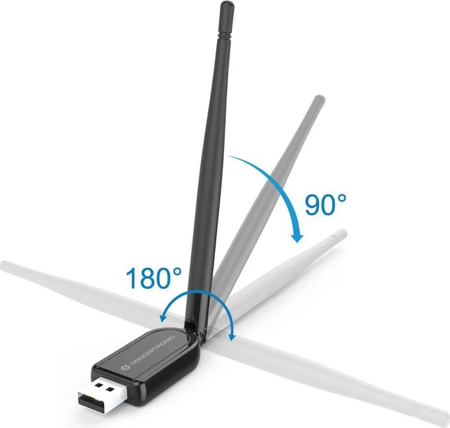 „Conceptronic“ „Bluetooth“ adapteris 5.1 NanoUSB 10-20m juodas