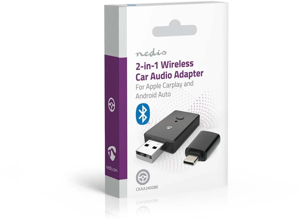 Adapteris bluetooth Nedis CKAA2400BK adapter Bluetooth