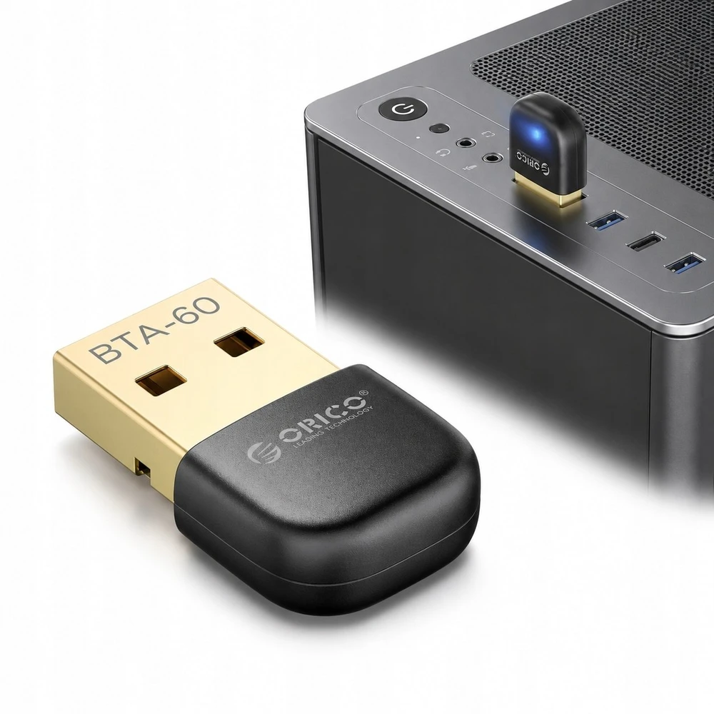 Orico BTA-60 Bluetooth 6.0 Adapteris - Juodas