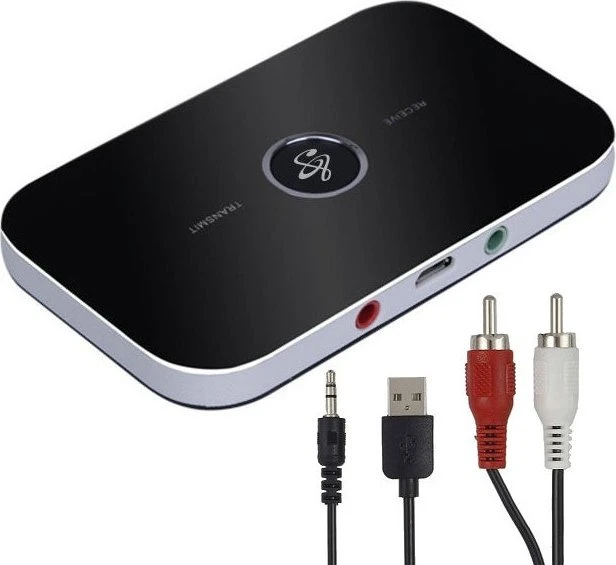 Transmiter „Bluetooth“ siųstuvo adapterio imtuvas + stačiakampis siųstuvas su užrašu e062