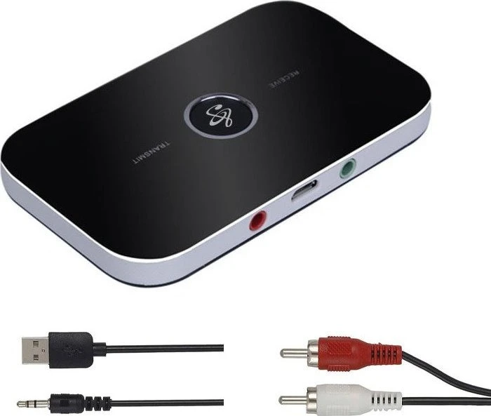 Transmiter „Bluetooth“ siųstuvo adapterio imtuvas + stačiakampis siųstuvas su užrašu e062