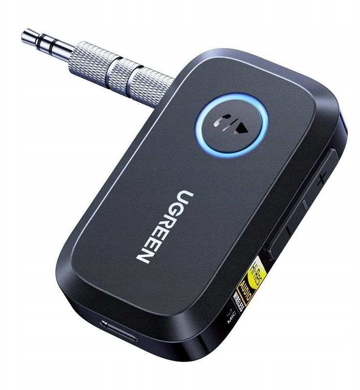 Adapteris / odbiornik Bluetooth 6.0 Ugreen BT509, USB-C, LDAC (juoda)