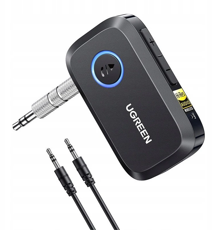 Adapteris / odbiornik Bluetooth 6.0 Ugreen BT509, USB-C, LDAC (juoda)