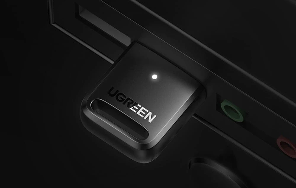 Bluetooth adapteris Ugreen CM591 Bluetooth 5.3 juodas