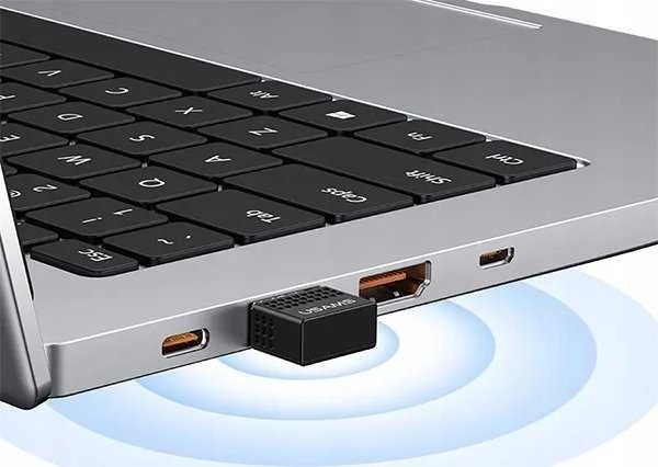 USAMS Bluetooth USB Adapteris juodas ZB285SPQ01 (US-ZB285)